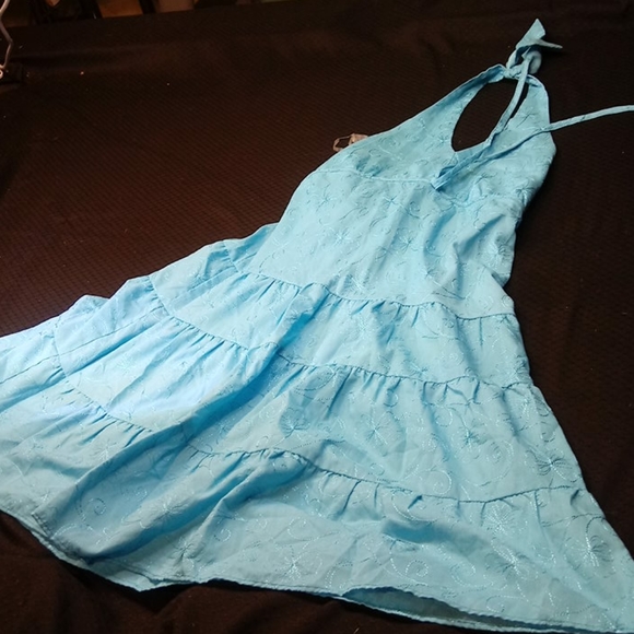 HYPE teal girls sun dress - Picture 1 of 6